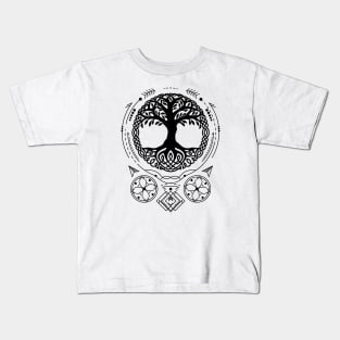 Yggdrasil - Tree of Life | Norse Pagan Symbol Kids T-Shirt